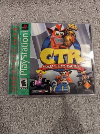 CTR CRASH TEAM RACING GREATEST HITS PS1