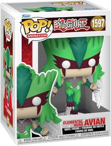 FUNKO POP ANIMATION YU-GI-OH #1597 ELEMENTAL HERO AVIAN