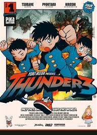 THUNDER 3 TOME 1 PAR YUKI IKEDA LIVRES MANGA