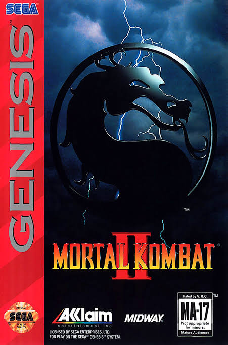 MORTAL KOMBAT II SEGA GENESIS