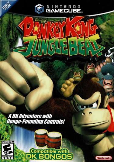 DONKEY KONG  JUNGLE BEAT  NINTENDO GAMECUBE