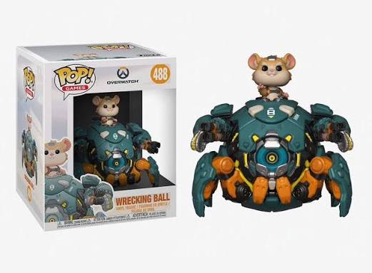 FUNKO POP GAMES OVERWATCH #488 WRECKING BALL
