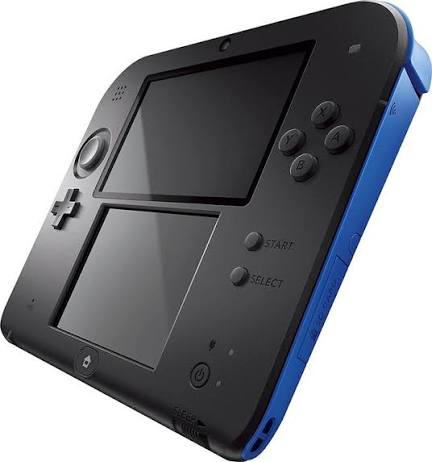 CONSOLE NINTENDO 2DS - NOIRE ET BLEUE