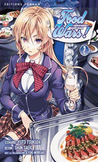 FOOD WARS! TOME 2 LIVRES MANGA