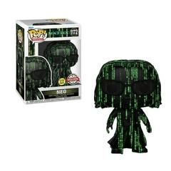 FUNKO POP MOVIES MATRIX #1172 NEO GLOWS IN THE DARK SPECIAL EDITION