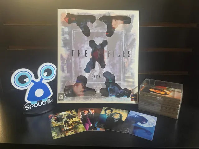 THE X-FILES GAME CD-ROM +  X-FILES CARDS / JEU D'ORDINATEUR THE X-FILES + CARTES X-FILES