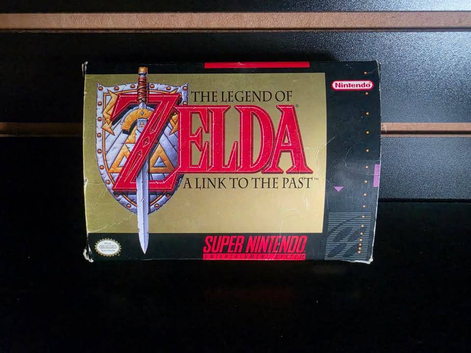 THE LEGEND OF ZELDA  A LINK TO THE PAST CIB NINTENDO SNES