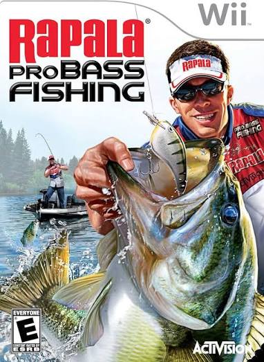 RAPALA PRO FISHING BASS NINTENDO WII ORIGINAL