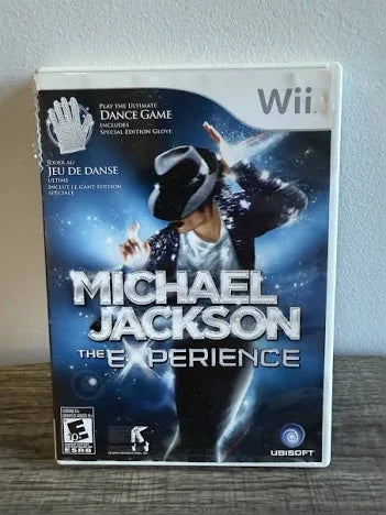 MICHAEL JACKSON THE EXPERIENCE NINTENDO WII ORIGINAL PAS DE LIVRET PAS GANTS