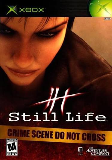 STILL LIFE CRIME SCENE DO NOT CROSS XBOX ORIGINAL