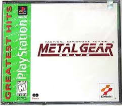 METAL GEAR SOLID TACTICAL ESPIONAGE ACTION GREATEST HITS PS1 CIB