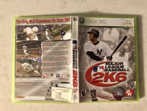 MAJOR LEAGUE BASEBALL 2K6 XBOX 360