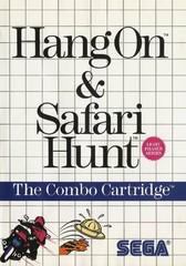 HANG ON & SAFARI HUNT THE COMBO CARTRIDGE SEGA MASTER SYSTEM
