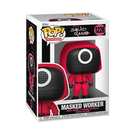 FUNKO POP NETFLIX SQUID GAME # 1226 MASKED WORKER