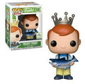 FUNKO POP #SE FREDDY FUNKO HOLDING FISH YELLOW PANTS 2019 SPRING CONVENTION LIMITED EDITION EXCLUSIVE