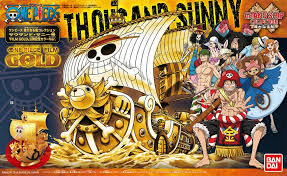 FIGURINES A ASSEMBLER ONE PIECE FILM GOLD THOUSAND SUNNY