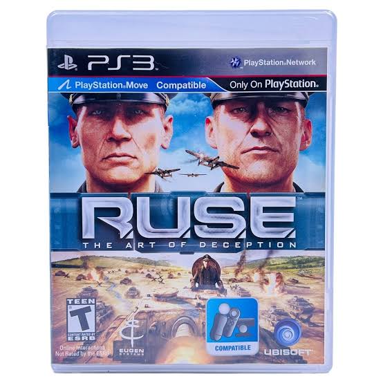 RUSE THE ART OF DECEPTION PS3