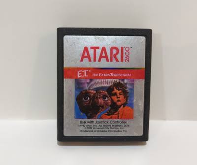 E.T THE EXTRA-TERRESTRIAL ATARI 2600