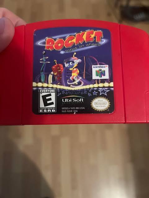 ROCKET ROBOT ON WHEELS N64