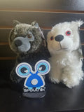2 GAME OF THRONES DIREWOLF PLUSH / 2 TOUTES GAME OF THRONES