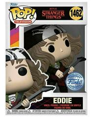 FUNKO POP TELEVISION NETFLIX STRANGERS THINGS #1462 EDDIE SPECIAL EDITION METALLIC