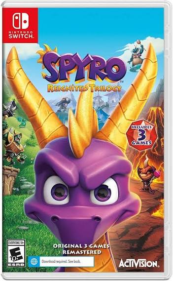 SPYRO REIGNITED TRILOGY NINTENDO SWITCH