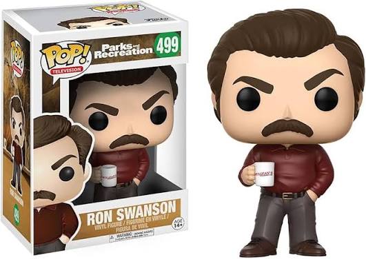 FUNKO POP TELEVISION PARKS AND RECREATION #499 RON SWANSON