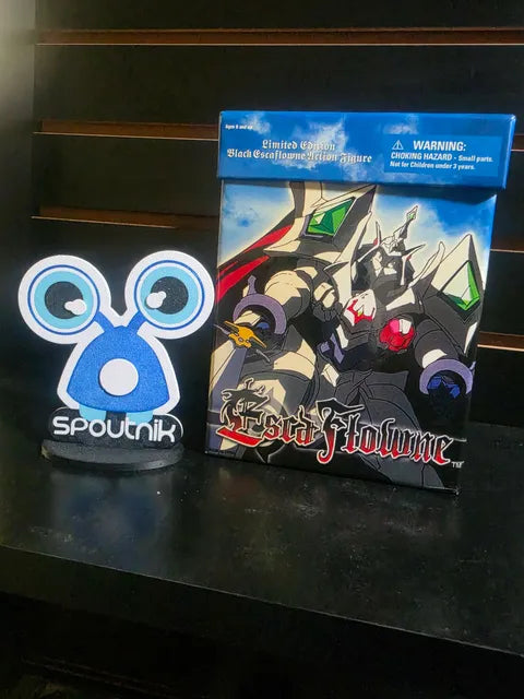 LIMITED EDITION BLACK ESCAFLOWNE ACTION FIGURE