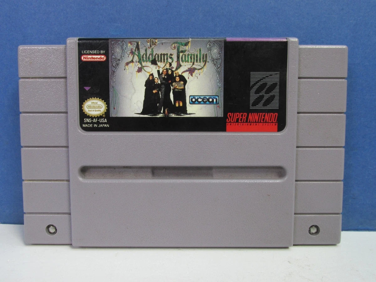 THE ADDAMS FAMILY NINTENDO SNES