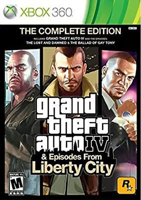 GRAND THEFT AUTO IV & EPISODES FROM LIBERTY CITY XBOX 360