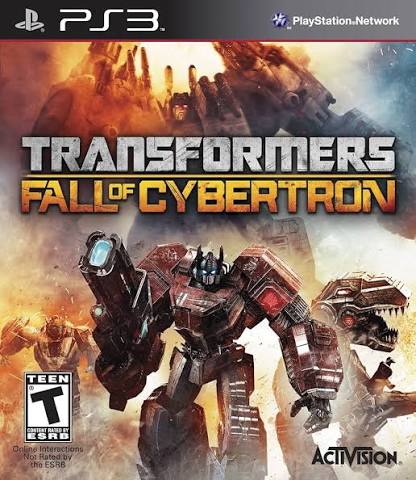 TRANSFORMERS FALL OF CYBERTRON PS3 CIB
