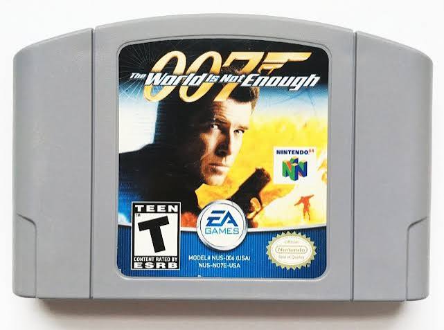 007 THE WORLD IS NOT ENOUGH N64