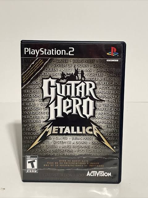GUITAR HERO METALLICA PS2