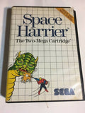 SPACE HARRIER THE TWO MEGA CARTRIDGE SEGA MASTER SYSTEM