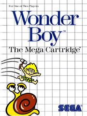 WONDER BOY THE MEGA CARTRIDGE SEGA MASTER SYSTEM