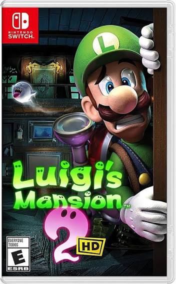 LUIGI'S MANSION 2 HD NINTENDO SWITCH RÉIMPRIMÉ