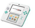 CONSOLE NINTENDO 2DS WHITE AND GREEN CONSOLES