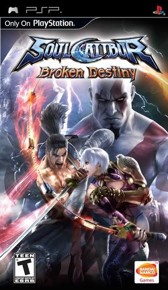 SOUL CALIBUR BROKEN DESTINY PSP CIB