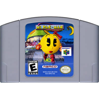 MS. PAC-MAN MAZE MADNESS N64