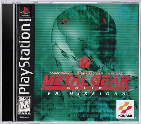 METAL GEAR SOLID VR MISSIONS TACTIL ESPIONAGE ACTION PS1 CIB