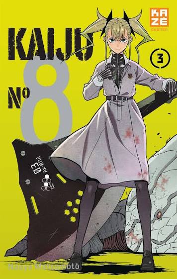 KAIJU N°8 TOME 3 PAR NAOYA MATSUMOTO LIVRES MANGA