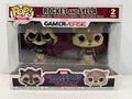 FUNKO POP GAMES  MARVEL GUARDIANS OF THE GALAXY ROCKET AND LYLLA 2 PACK