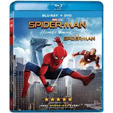 FILM SPIDER-MAN HOMECOMING / SPIDER-MAN LES RETROUVAILLES BLU-RAY + DVD DISC