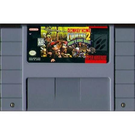 DONKEY KONG COUNTRY 2 DIDDY'S KONG QUEST NINTENDO SNES