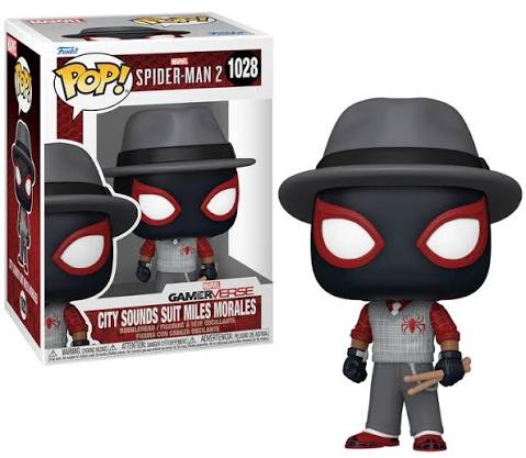 FUNKO POP MARVEL SPIDER-MAN 2 #1028 CITY SOUNDS SUIT MILES MORALES