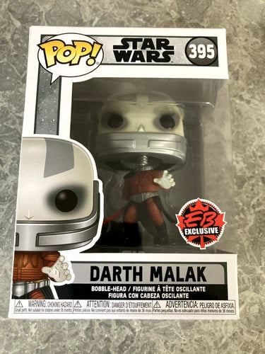 FUNKO POP STAR WARS #395 DARTH MALAK EB EXCLUSIVE