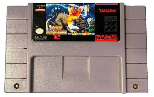KING OF THE MONSTERS 2 NINTENDO SNES