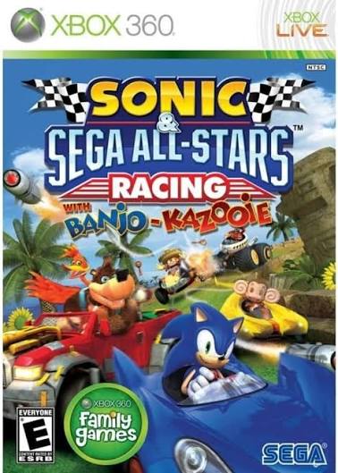 SONIC SEGA ALL STARS RACING WITH BANJO-KAZOOIE XBOX 360 CIB