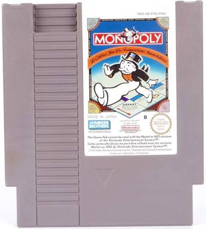 MONOPOLY NINTENDO NES