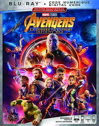 FILM MARVEL STUDIOS AVENGERS LA GUERRE DE L'INFINI / INFINITY WAR BLU-RAY DISC